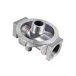Customized Industrial CNC Parts Housings Silver Metal Turning Machining Parts