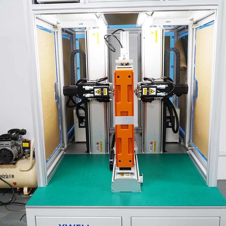 CE Automatic Spot Welding Machine For New Energy Vehicle Battery 32650 32140
