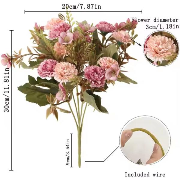 Simulation Silver Dusty Rose Wedding Decoration Christmas Party Rose Flores Gold
