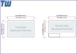 Swivel 64GB Thumb Drives Whole Full Side Digital Printing Name Card