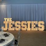 LED Bulb Sign Letter for Wedding Birthday Events With Stainless Steel Marquee