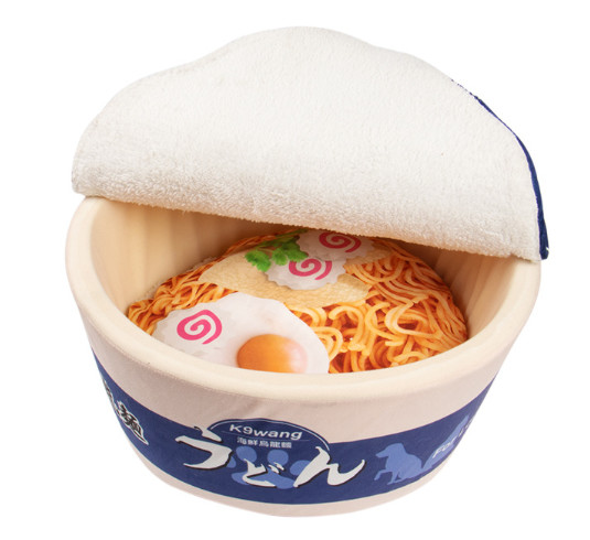ramen bowl cat bed