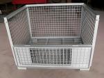 1000x1200mm Metal Steel Storage Welded Wire Mesh Pallet Cage Foldable Cage