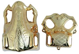 Wholesale Wrap Angle Casket Handles Coffin Decorations For Ataudes Herrajes Plastic Corner from china suppliers