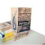 Customized Capacity Popcorn Paper Bags Leakproof