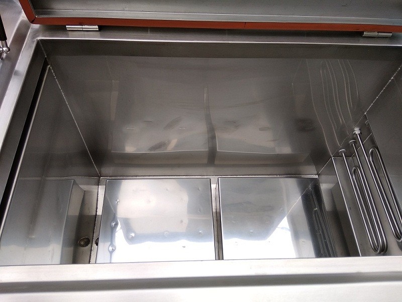 80℃ Temp 483L 6000W Heated Cleaning Tank For BBQ Grills