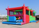 Outdoor Adults Inflatable 5K Obstacle Course With Shooting Balls For Sports