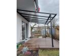 13m2 tarasu garden wall mounted DIY patio cover aluminum sunshade outdoor gazebo