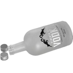 Wholesale Level Clear Glass Bottle for Wine/Vodka 500ML 750ML Direct Hot Stamping from china suppliers