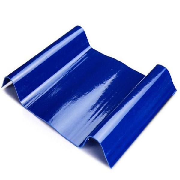 UV Protected Lightweight Corrugated FRP Transparent Fiberglass Roofing Sheet