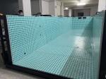 Acrylic Borderless Swimming Pool for Hotels 43m3 Pool Water Capacity 3050KGS Net