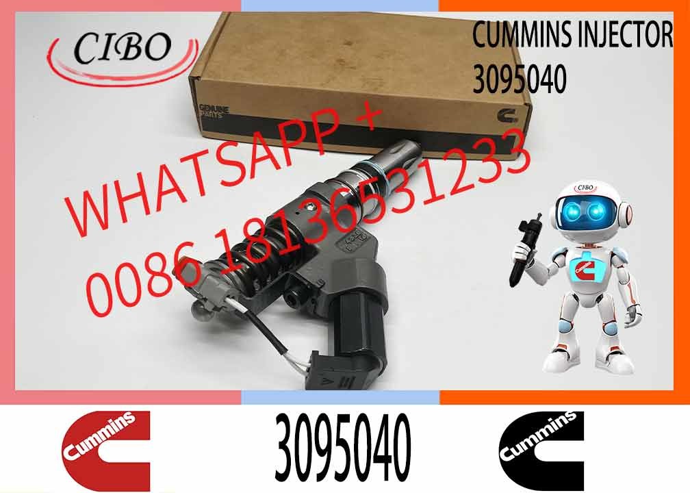 Diesel Fuel Injector Common Rail Injector 4061851 4088327 4088665 3411753 3095040 M11CUM-MINS 3080429 3411756 4061851 40