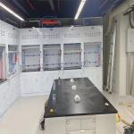 Microcomputer Controlled Wall Mounted Chemical Fume Hood Laboratory Fume Hoods