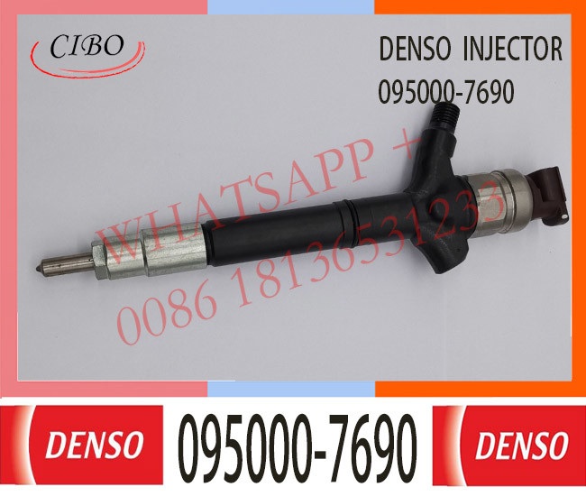 Diesel Common Rail Fuel Injector 095000-7690 095000-7320 23670-09270 For TOYOTA