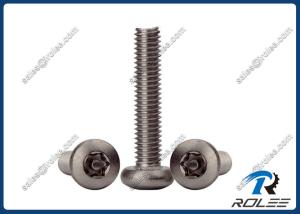Wholesale 304/316/A2 Stainless Steel Pin-in Torx Tamper Proof Security Screws from china suppliers