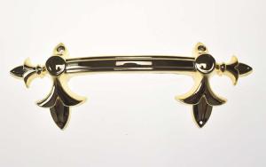 Wholesale European Style Coffin Handles Suppliers , Casket Hardware 140mm Hole Distance from china suppliers