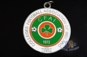 Wholesale Trefoil Circle Design Imitation Hard Enamel Zinc Alloy Custom Sports Medals School Medallon from china suppliers
