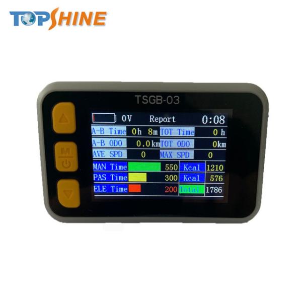 Colorful Electric Bike Speedometer With Bluetooth RFID Rider Identification