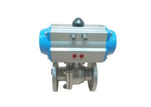 Wholesale 150LB Pneumatic Actuator Valve , CF8 Pneumatic Ball Valve from china suppliers