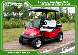 Wholesale Red Color Trojan Battery Mini Electric Golf Car 48V Buggy Car from china suppliers