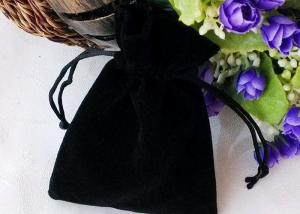 Wholesale OEM Service Pure Color Velvet Jewellery Pouches Soft Fabric Material from china suppliers