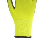 PU Coated Oil Resistant Mechanic Gloves , Washable Breathable Garden Gloves