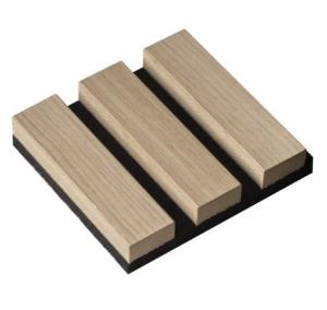 Wholesale Customizable Slatted Wall Panels 9mm Polyester For Bedroom Soundproofing from china suppliers
