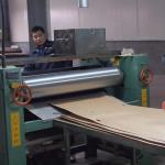 Cherry Wood Veneer Fancy Panels Straight Grain 0.18-0.6mm Thickness Customized
