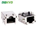 Height 11.3mm 12 Pins GIGABIT RJ45 MAGNETIC JACK MAGNETICS ACC. TO IEEE802.3af
