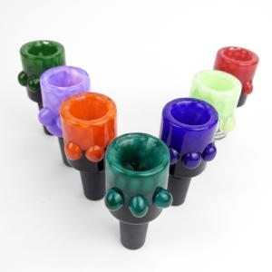 Wholesale Adult Smoking Water Pipe Accessories Heady Oil Rig Glass Bowls Multi Design from china suppliers