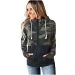 Custom Clothing Women'S Winter Hoodies With Hooded Printing Half - Zipper S-3XL