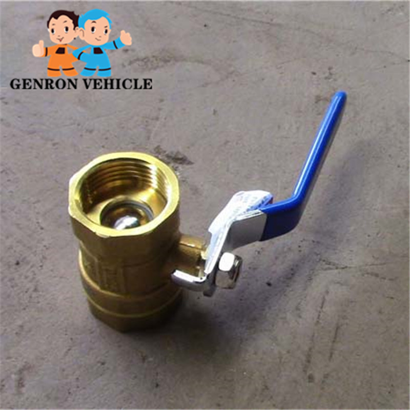 2" DN25 Stainless Steel Mini Ball Valve SS304 for Fly Ash Cement Bulk Semi Trailer