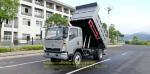 6 Tires Light Duty Cabover Trucks 2 Tons - 10 Tons Light Dump Tipper Truck