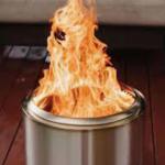 BBQ Smokeless Fire Stove Camping 18 Inch Fire Pit Stainless Steel