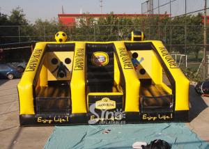 Wholesale Commercial rugby ball N football shooting inflatable games for sport challenge from china suppliers