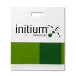 Die Cut Handle Compostable Shopping Bags Reusable For Restaurants Grocery Stores