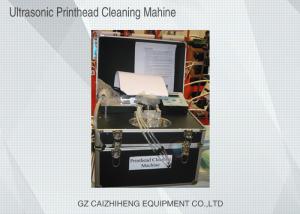 Wholesale Flush Liquid Ultrasonic Printhead Cleaning Machine , Black Heated Ultrasonic Cleaner from china suppliers