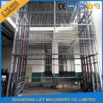 3.5 Tons Hydraulic Deck Lift Elevator , Warehouse Goods Elevator Lifts