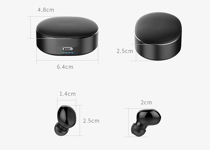 Customized Color Wireless Sports Headphones With Aluminum Ring Speaker