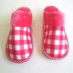 Cotton Flax Winter Indoor Slippers , Winter Home Wear Slippers 36-47 Size