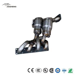Wholesale BMW 320 Euro 5 Euro 4 Catalyst Carrier Assembly Auto Catalytic Converter from china suppliers