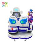 Children Arcade Coin Operated Motorcycle Ride Kiddie 2 Seats With Video Game