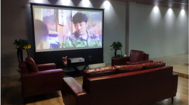 106 Inches ALR Electric motorized projection screen With Remote