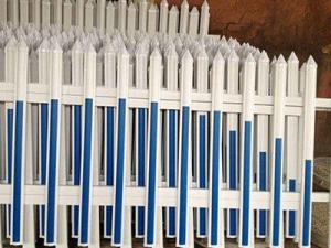 Wholesale 44mm*70mm PVC Coated Metal Fence Squares Riverside Plastic Guardrail from china suppliers