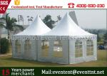 pvc outdoor exhibition 6x6m pagoda tent with pvc windows sale