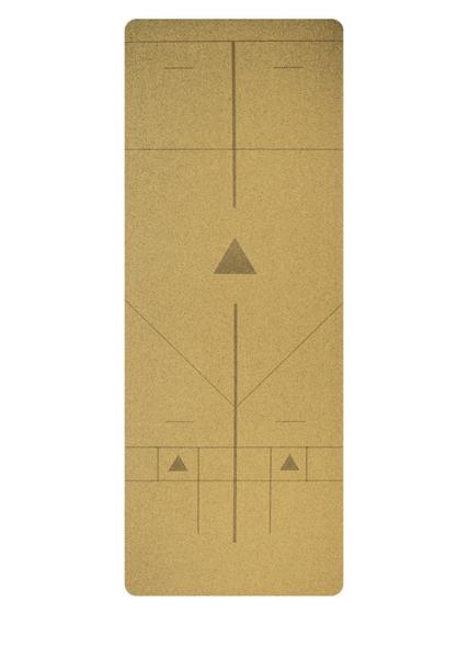 ECO-Friendly Cork Material Yoga Mat, Workout mat, Patterned Design Cork Yoga Mat