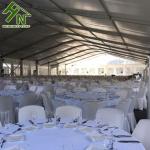 60m Arcum Roof Outdoor Event Tents Hot DIP Galvanized 100 Person Wedding Tent