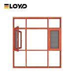 Powder Coated Aluminium Glass Casement Window Replacement Waterproof Custom