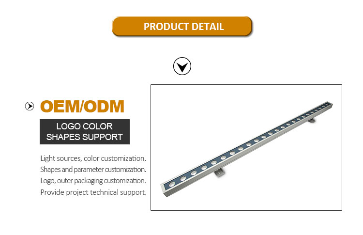 Wall Washer LED Stage Effect Lighting Engineering Building Bridge Light