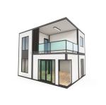 Aluminum Alloy Windows Chinese Design Style Steel Structure Luxury Villa House